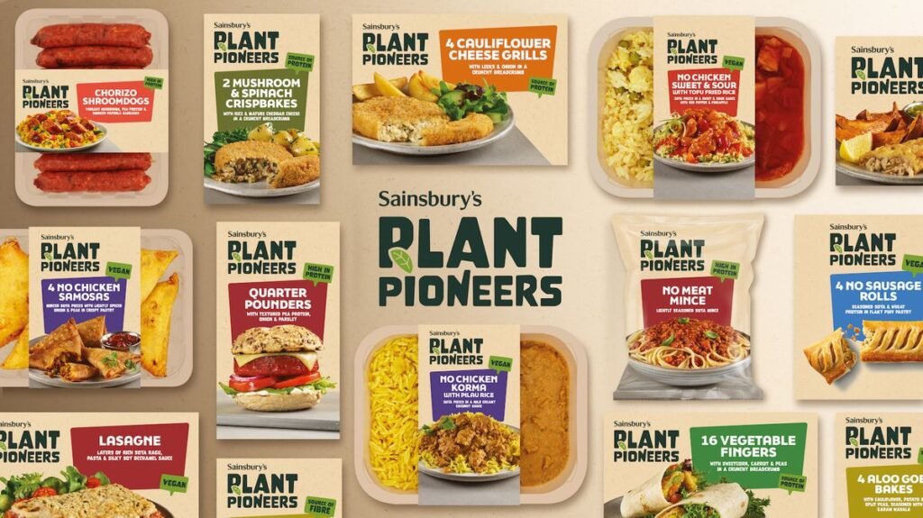 Plant Pioneers - thương hiệu thực phẩm thuần thực vật (plant-based) của Sainsbury’s