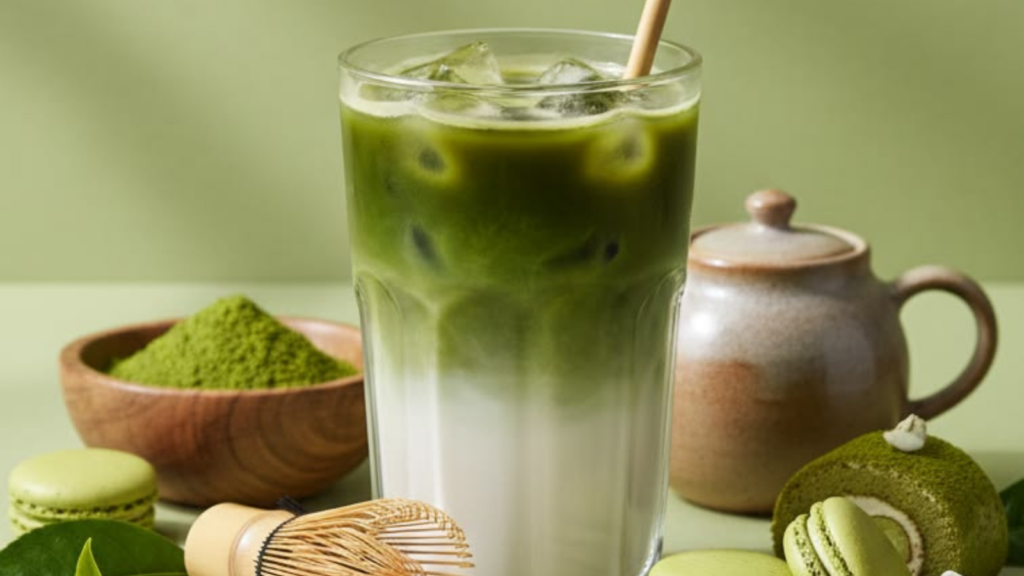 matcha latte thức uống toàn cầu