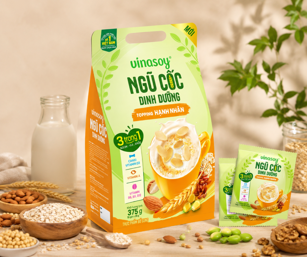 Các sản phẩm ngũ cốc có thể kết hợp thêm đậu, hạt, sữa hoặc trái cây sấy