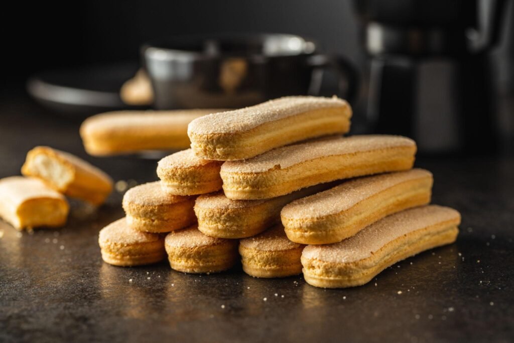 Ladyfinger cung cấp carbohydrate cho Tiramisu