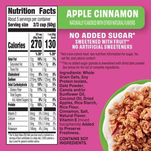 ngũ cốc không đường vẫn có thể chứa 200 kcal mỗi khẩu phần ngũ cốc không đường vẫn có thể chứa 200 kcal mỗi khẩu phần