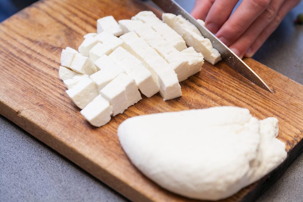 phô mai tươi Paneer đặc trưng của Ấn Độ phô mai tươi Paneer đặc trưng của Ấn Độ