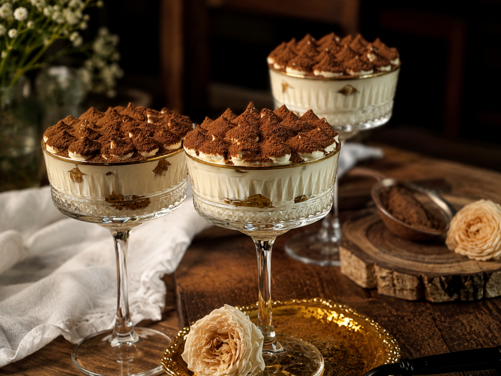 tiramisu được sáng tạo trong một chiếc ly tiramisu được sáng tạo trong một chiếc ly